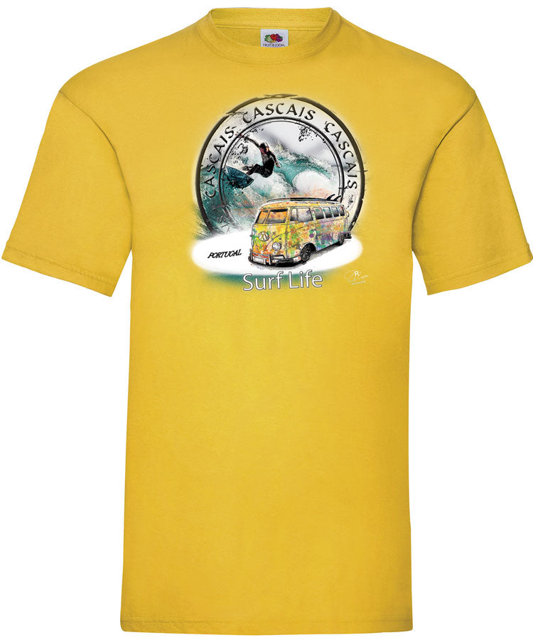 T-shirt Surf Life Cascais