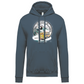 Sweatshirt Kariban com Capuz Surf Life Ilha da Madeira