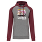 Sweatshirt Bicolor com capuz Gorduxinha Lisboa