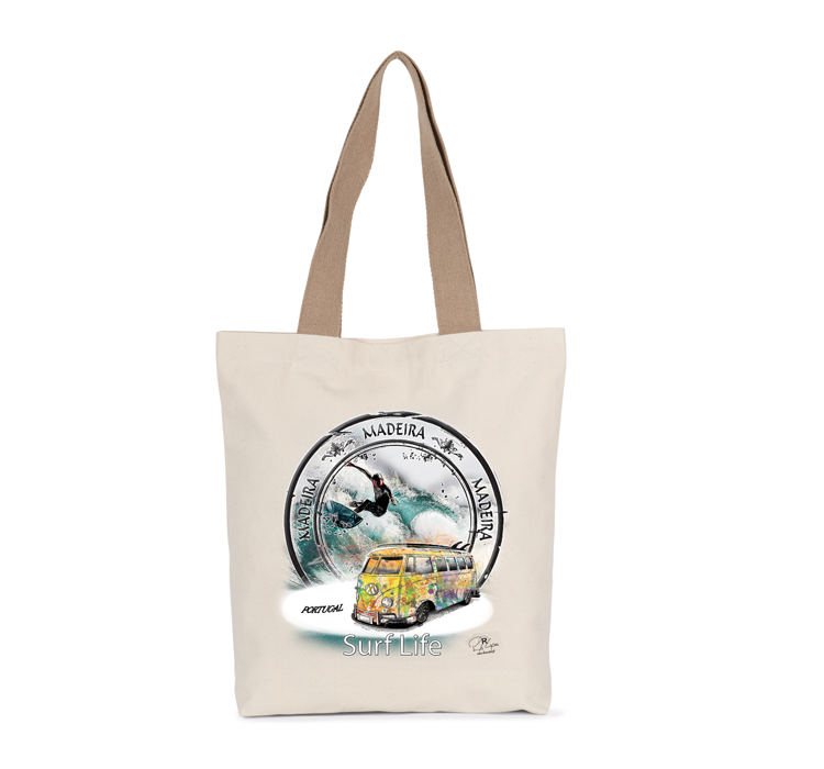 Sacos de Algodão Surf Life Madeira