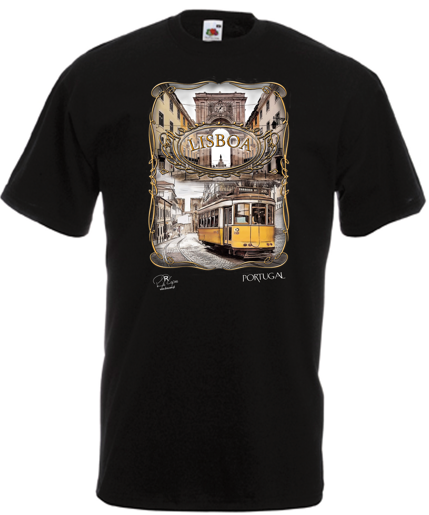 T-shirt Gold