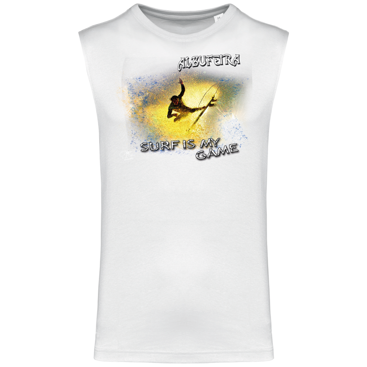 T-shirt Alças Surf is My Game Albufeira