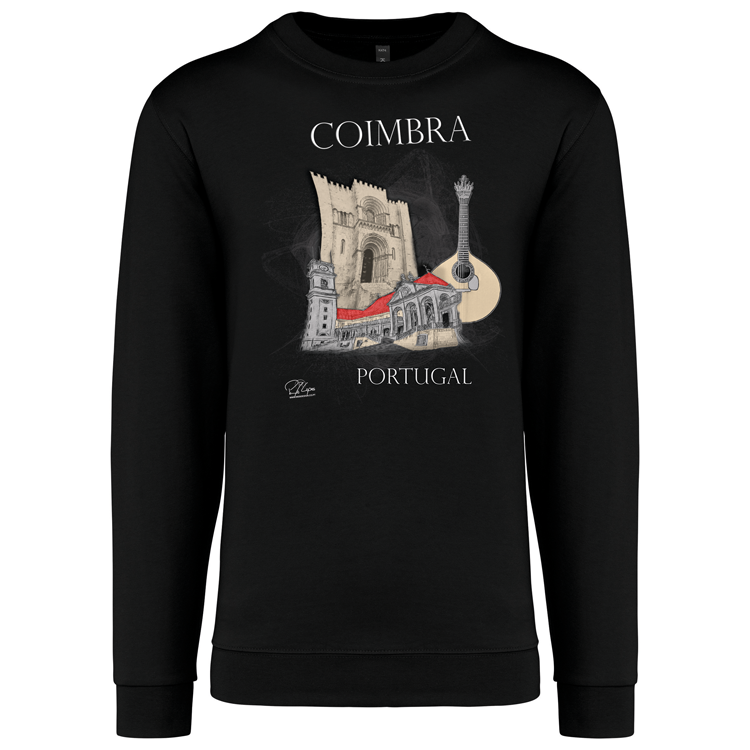 Sweatshirt Kariban sem Capuz Sé de Coimbra