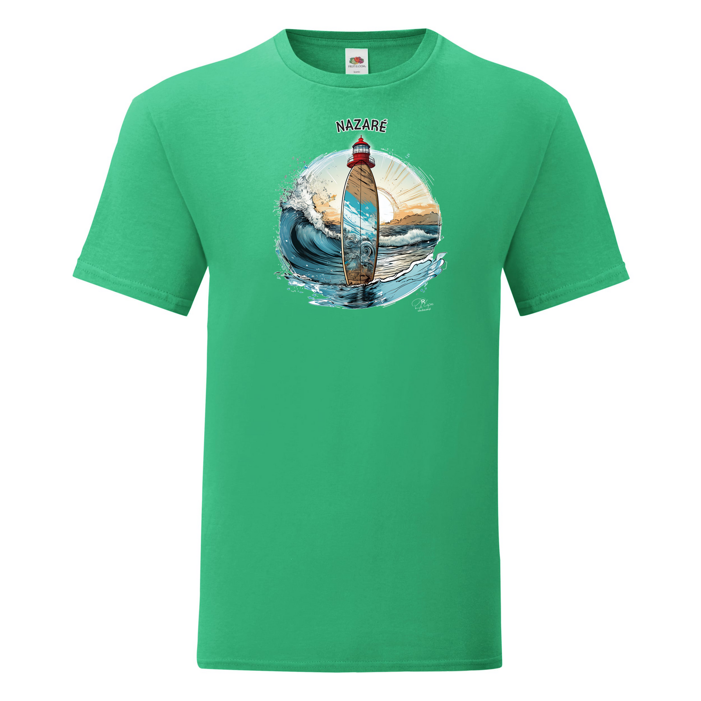 T-shirt Fruit of the Loom, Iconic, 150g, Sol Nazaré