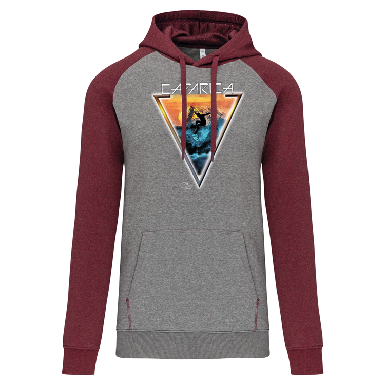 Sweatshirt com capuz Sunset Caparica