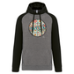 Sweatshirt Bicolor com capuz Pin Tavira