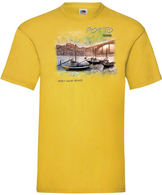 T-shirt Port Wine Boats