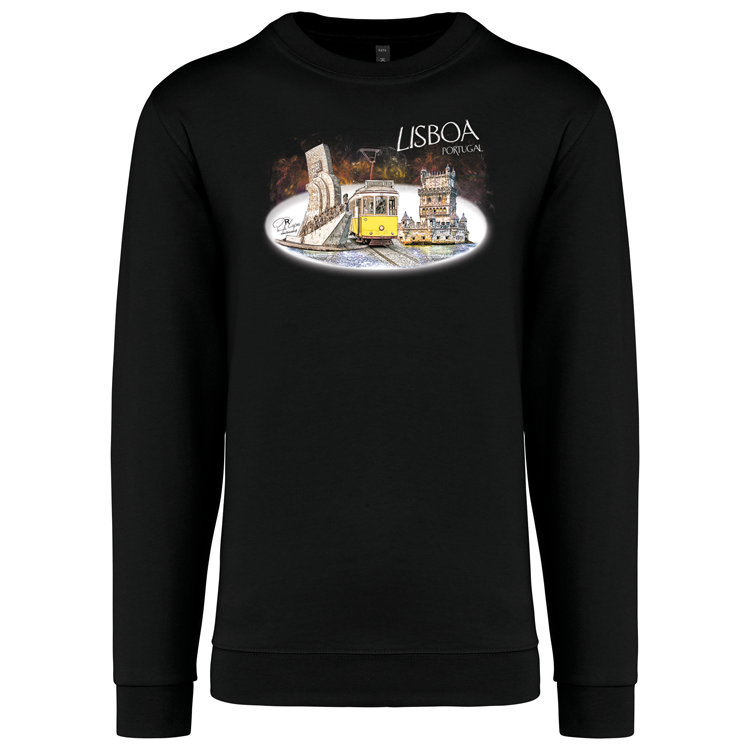 Sweatshirt Kariban sem Capuz Monumentos Belém