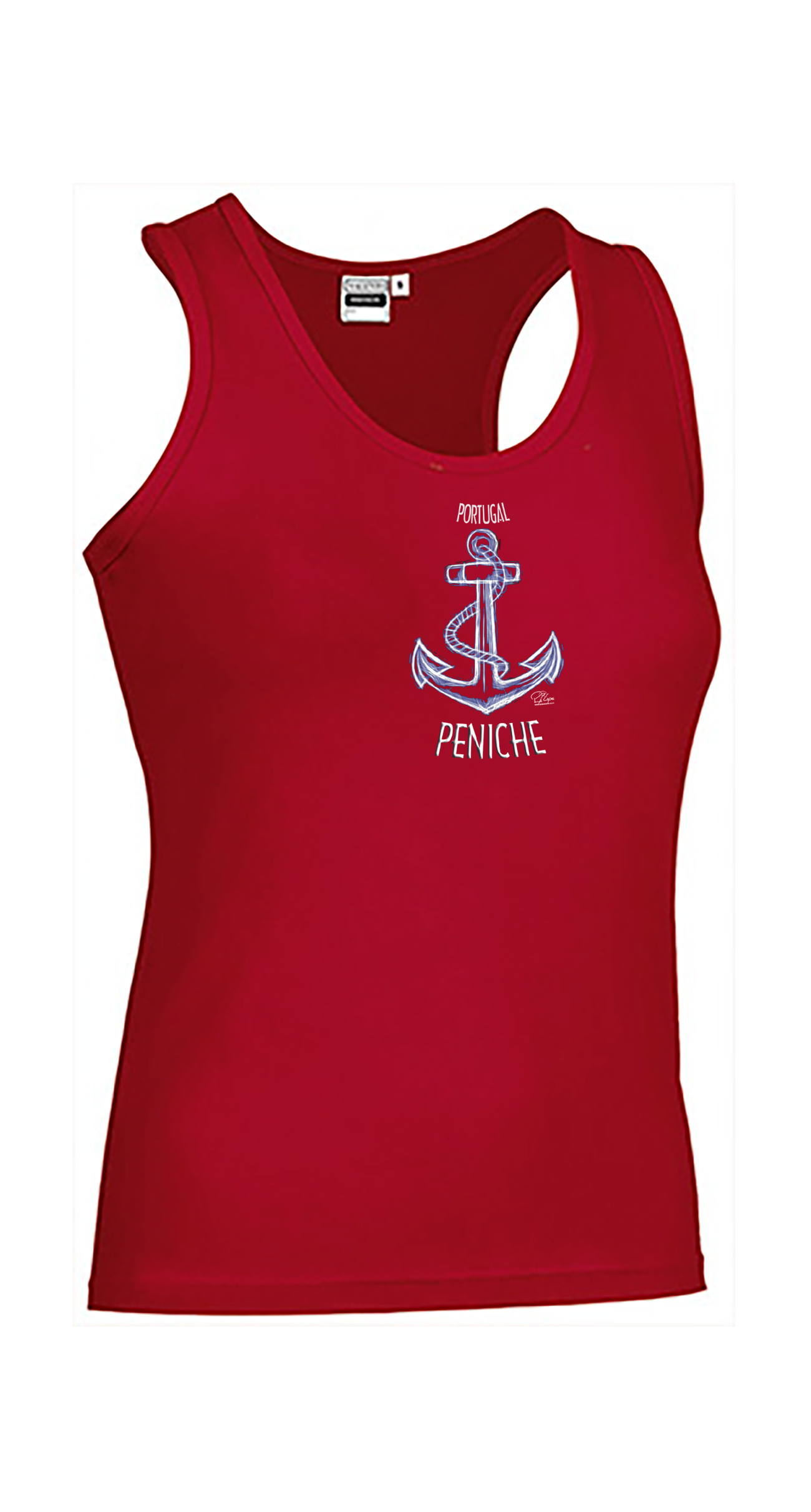 T-shirt Alças Senhora Âncora Peniche