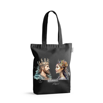 Sacos de Algodão Ecológico 220g King and Queen Óbidos