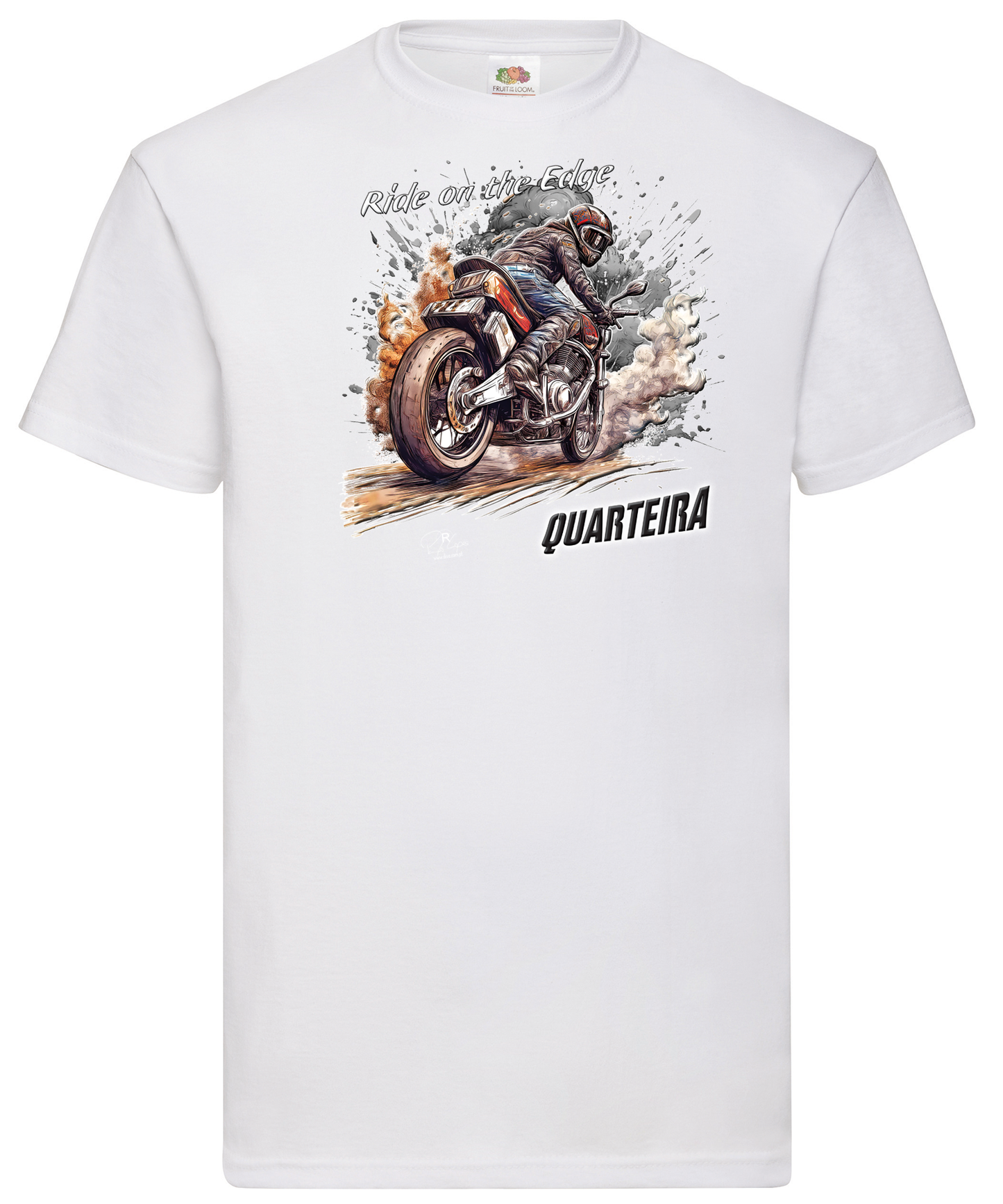 T-shirt Ride on the Edge Quarteira