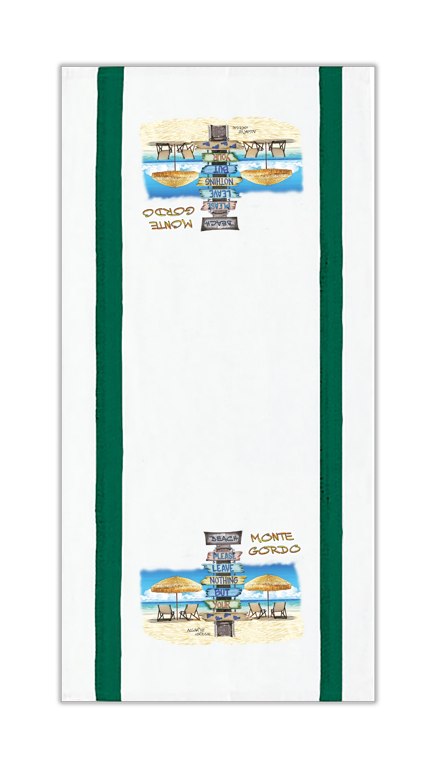 Panos de Cozinha Pegadas Monte Gordo