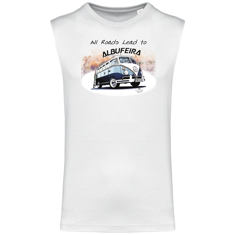 T-shirt Alças All Roads Lead to Albufeira