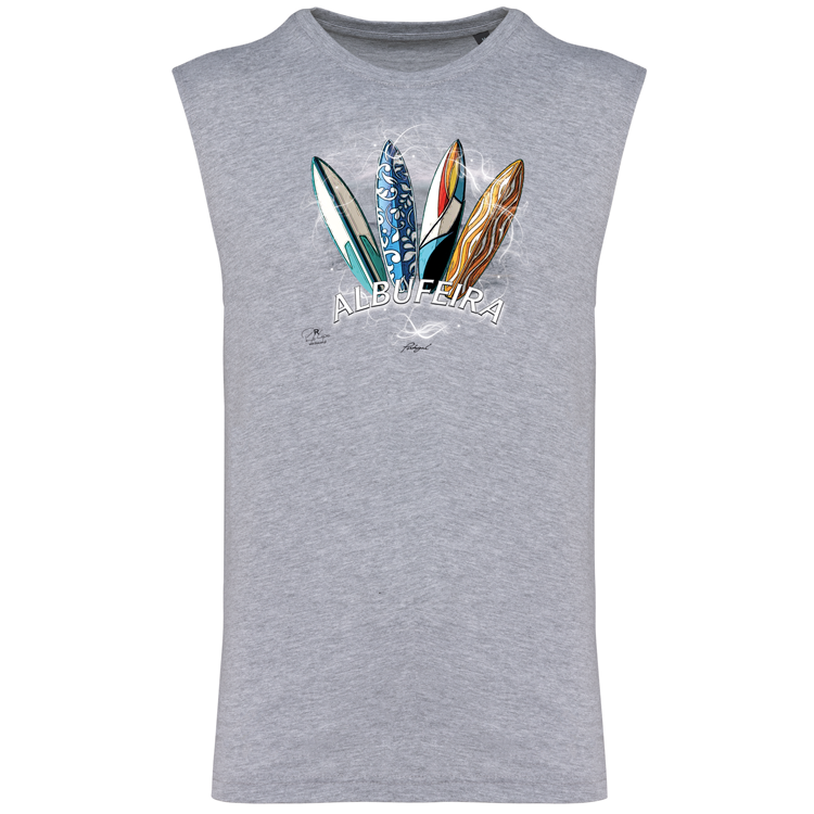 T-shirt Alças Surfboards Albufeira
