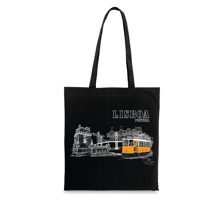 Saco Algodão 140g Monumentos Lisboa