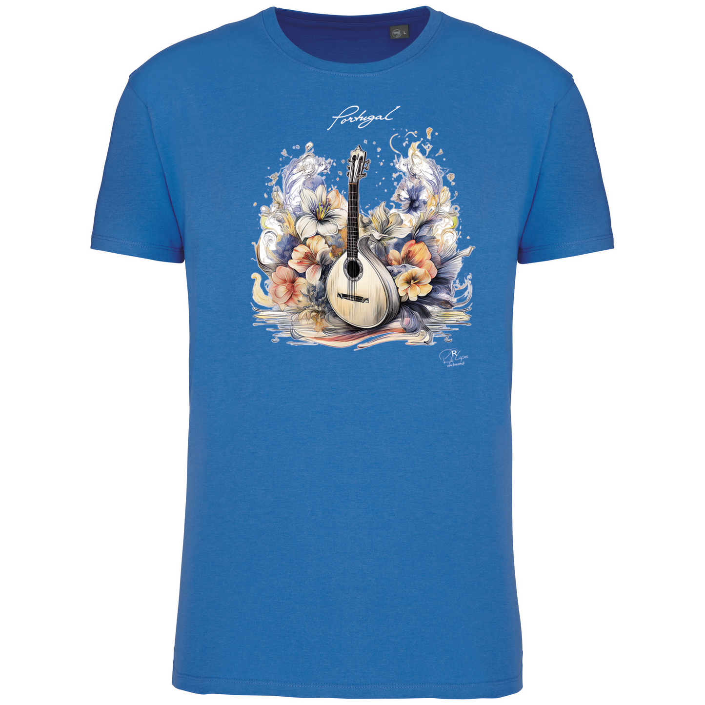 T-Shirt Algodão Biológico Guitarra Portuguesa