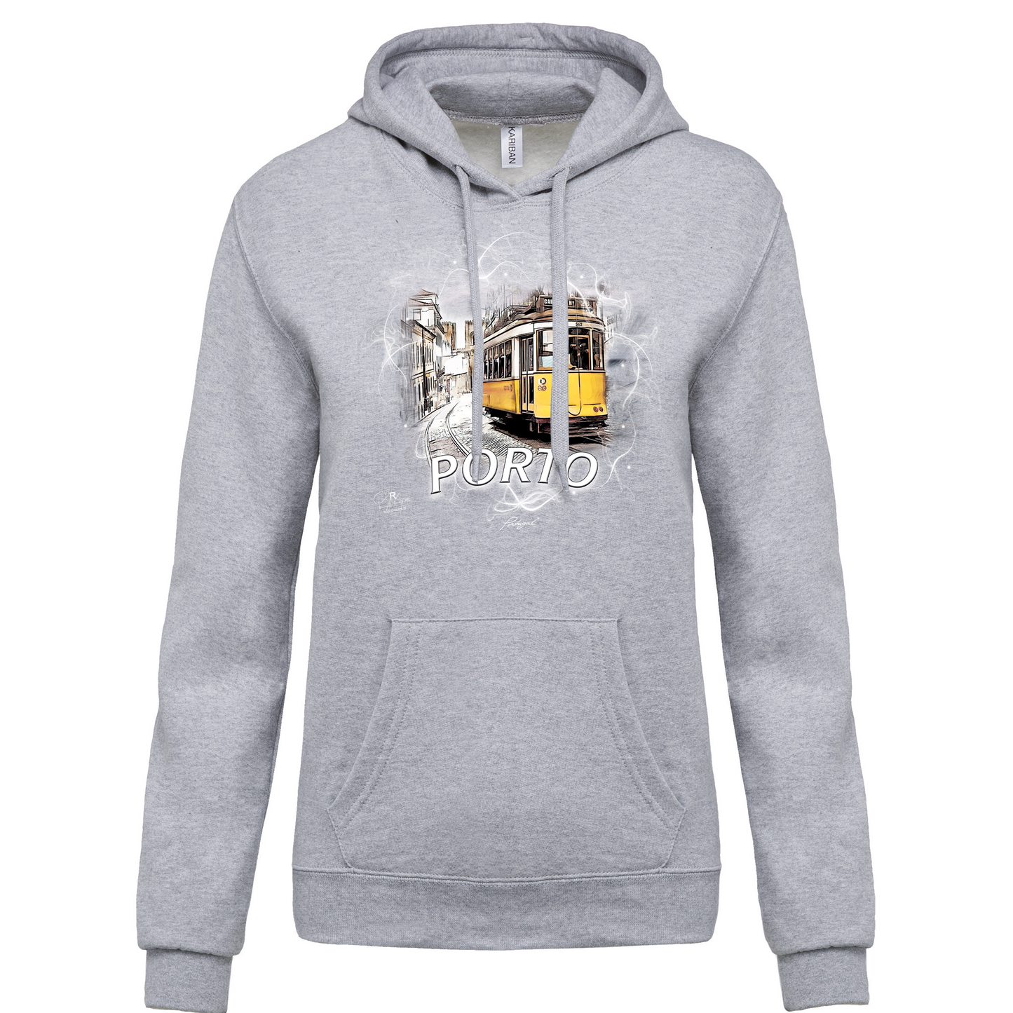 Sweatshirt Kariban com Capuz Carreira 28 Porto