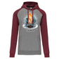Sweatshirt Bicolor com capuz Prancha Tavira