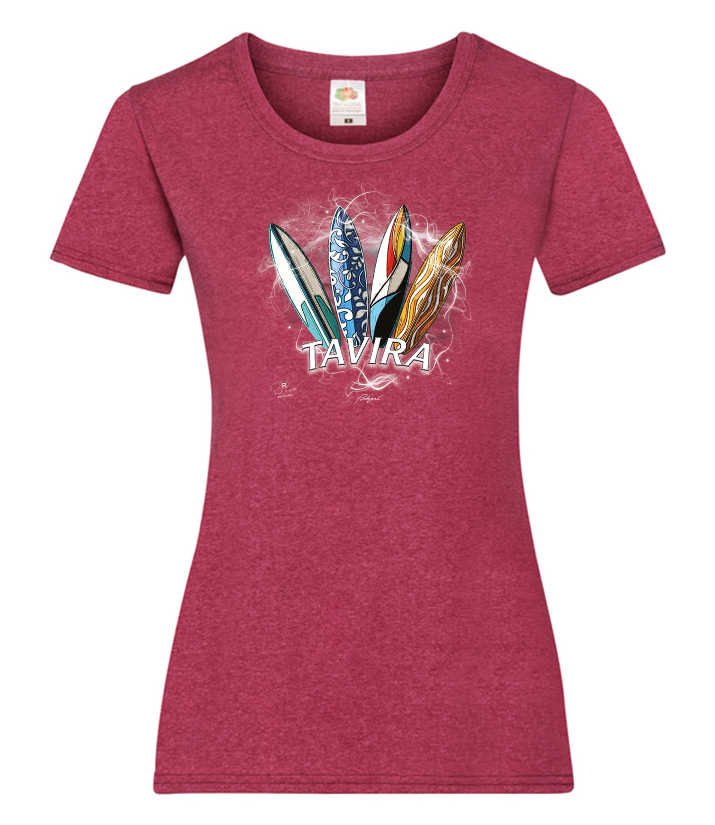 T-shirt Senhora Surfboards Tavira