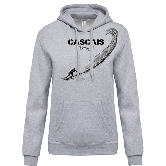 Sweatshirt Kariban com Capuz Surf Cascais