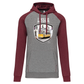 Sweatshirt Bicolor com capuz Lisbon Shield
