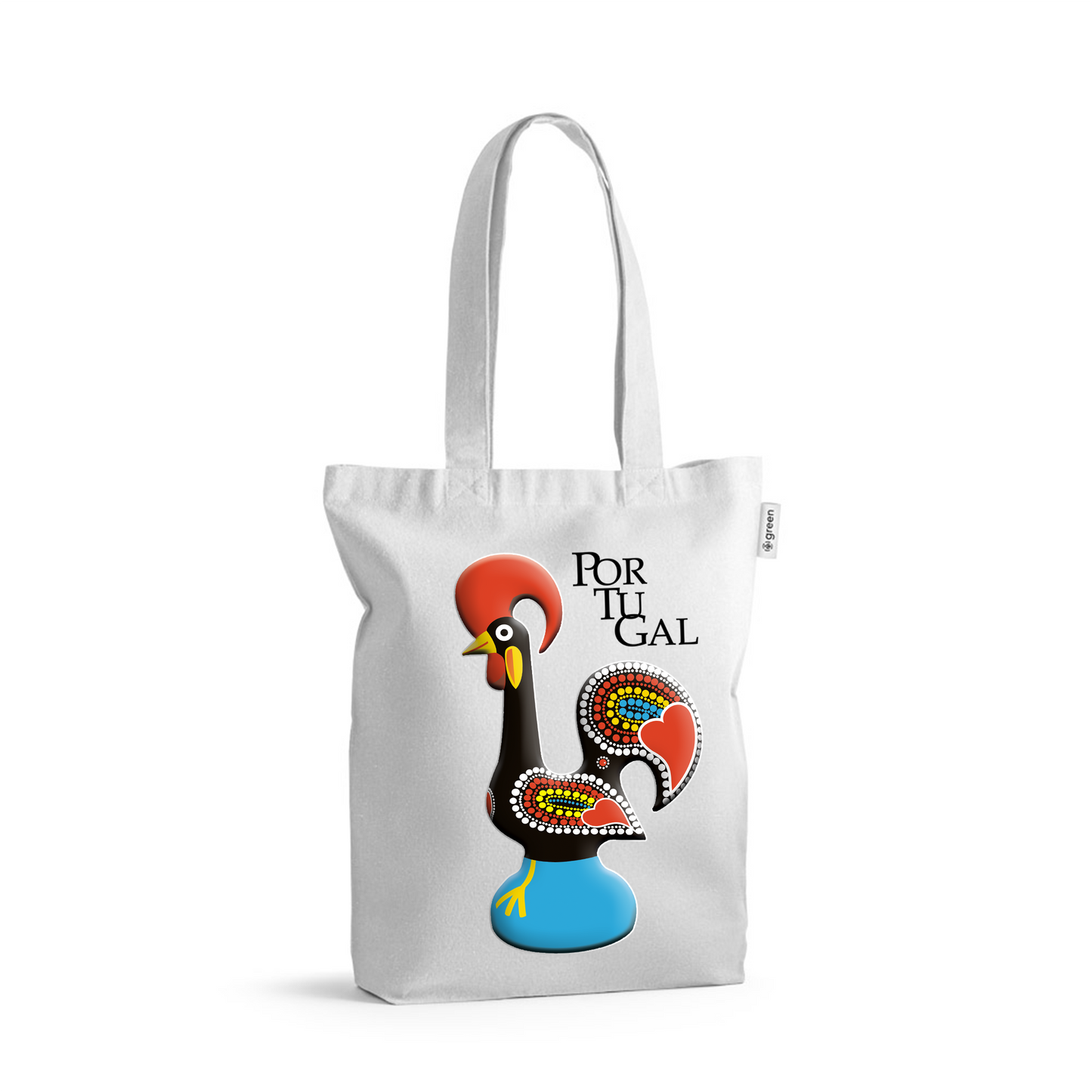 Sacos de Algodão Ecológico 220g Galo de Barcelos