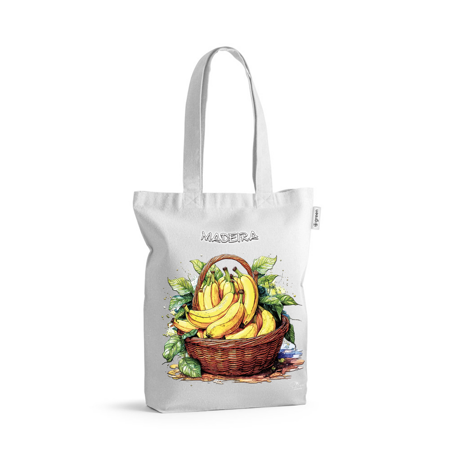 Sacos de Algodão Ecológico 220g Cesto de Bananas