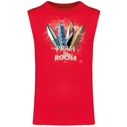 T-shirt Alças Surfboards Praia da Rocha