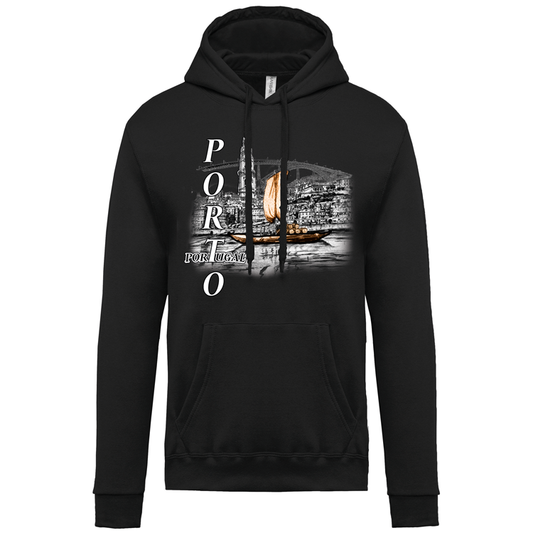 Sweatshirt Kariban com Capuz Ribeira