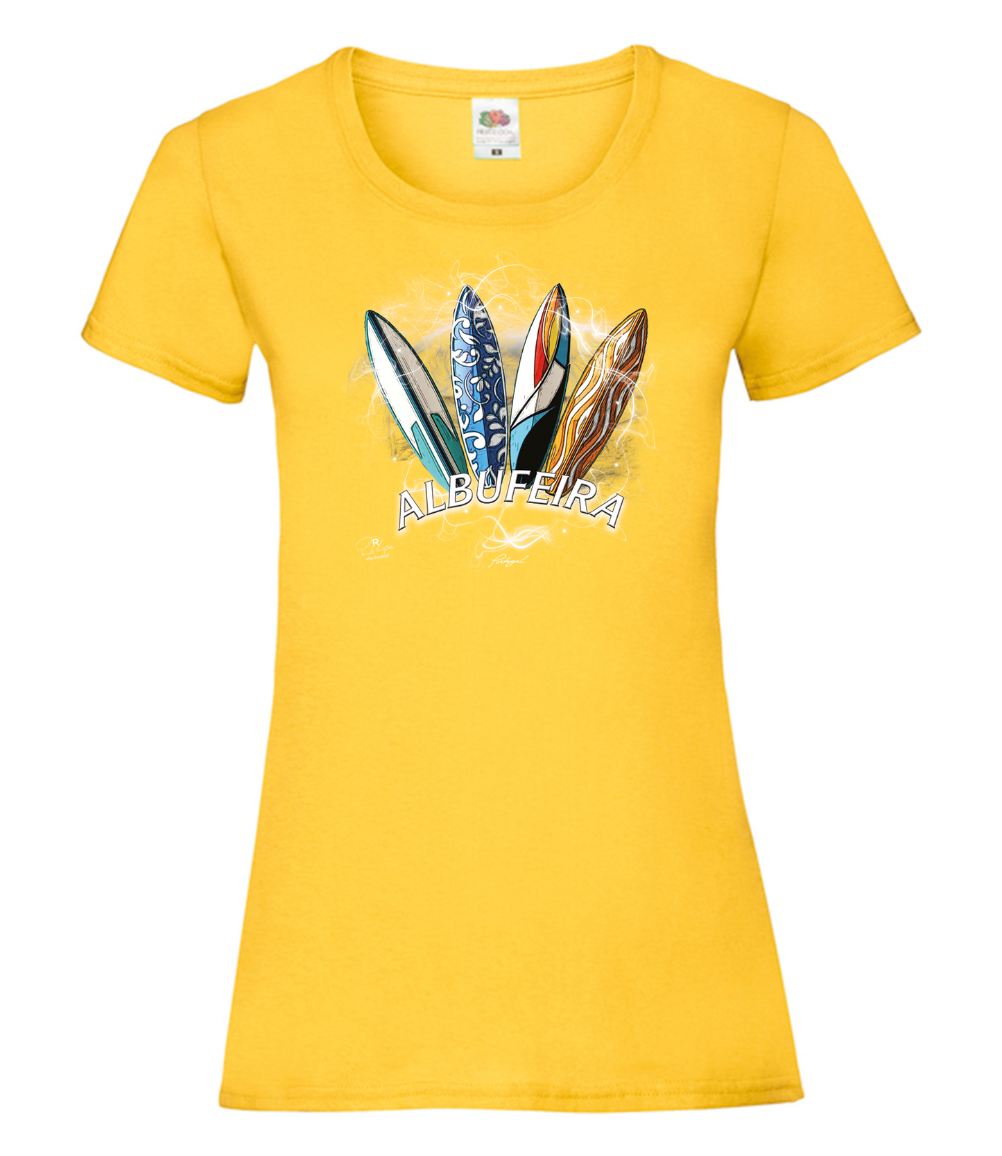 T-shirt Senhora Surfboards Albufeira