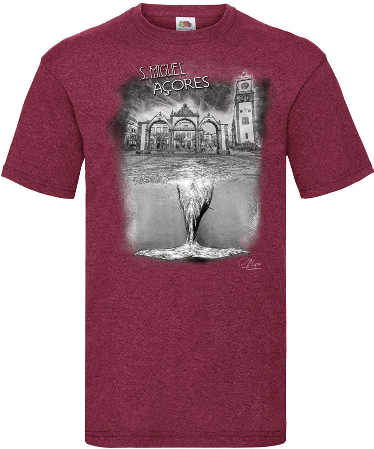 T-shirt Cachalote S. Miguel
