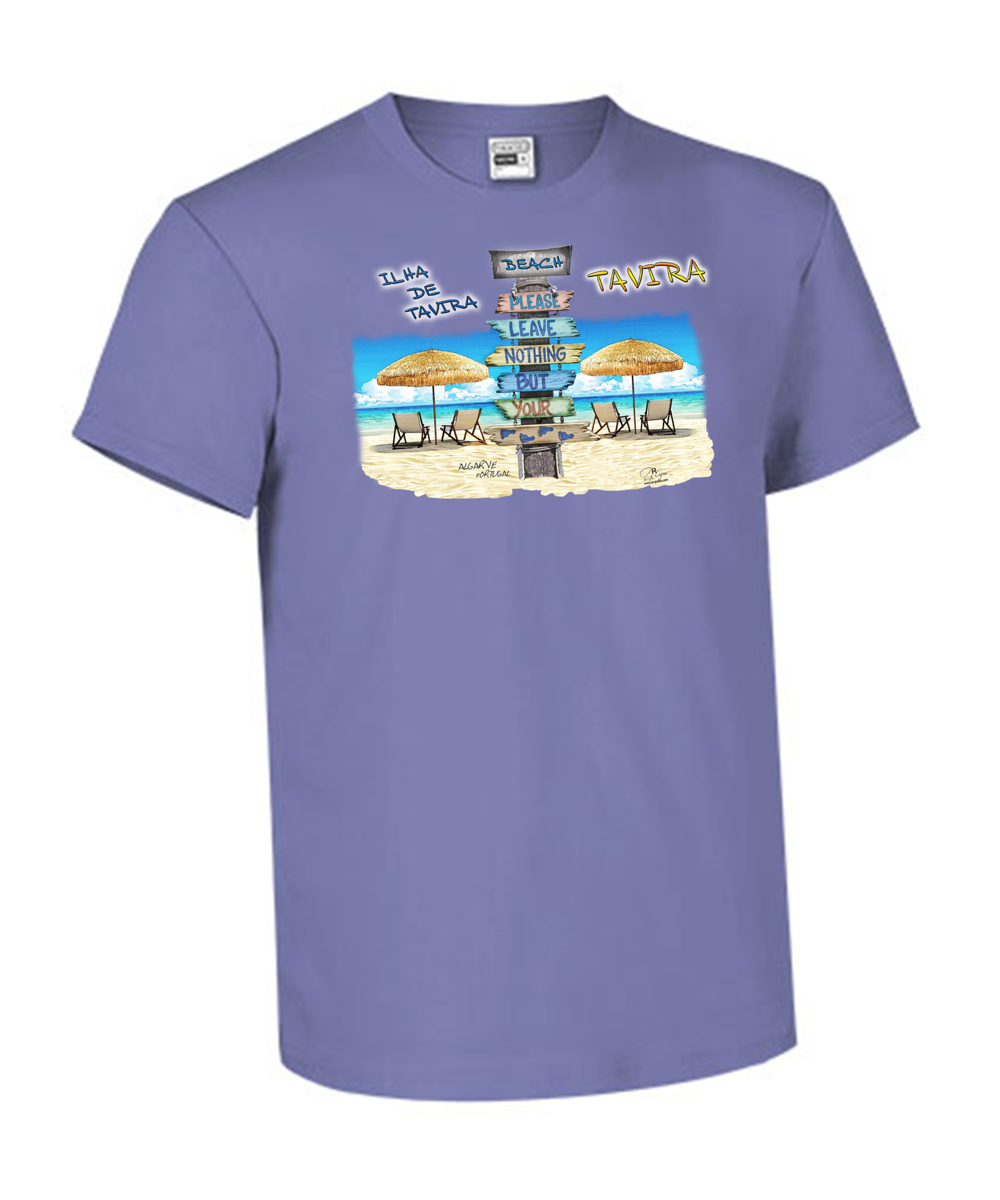 T-shirt Kids Pegadas Tavira