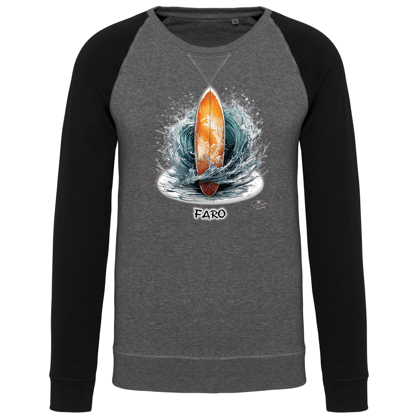 Sweatshirt Bicolor sem capuz Prancha Faro