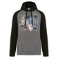 Sweatshirt Bicolor com capuz Reino de Portugal