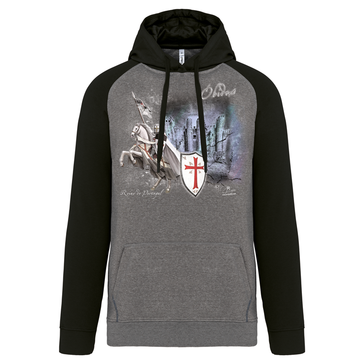 Sweatshirt Bicolor com capuz Reino de Portugal
