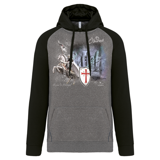 Sweatshirt Bicolor com capuz Reino de Portugal