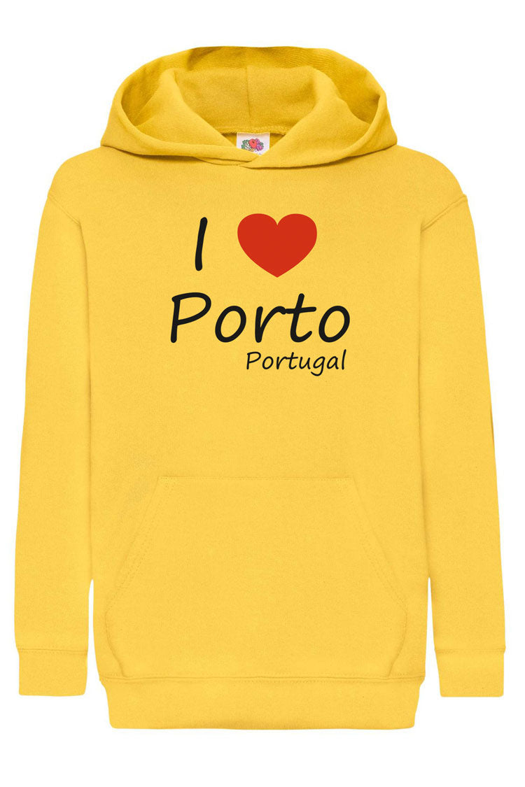 Sweatshirt Kids I Love Porto