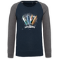 Sweatshirt Bicolor sem capuz Surfboards Ilha da Madeira