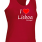 T-shirt Alças Senhora I Love Lisboa