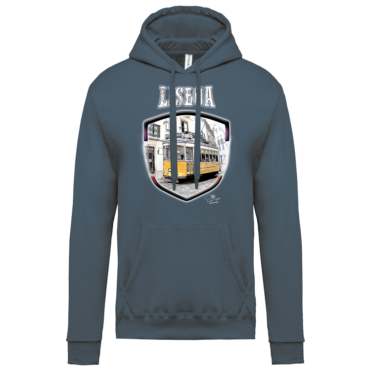 Sweatshirt Kariban com Capuz Lisbon Shield