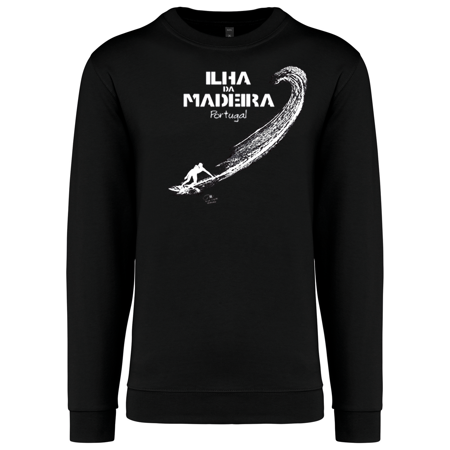 Sweatshirt Kariban sem Capuz Surf Ilha da Madeira