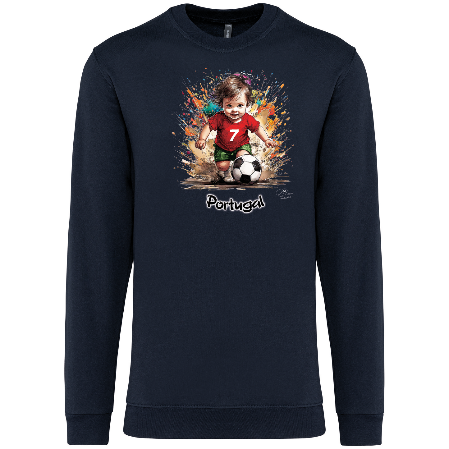 Sweatshirt Kariban sem Capuz 7 Portugal