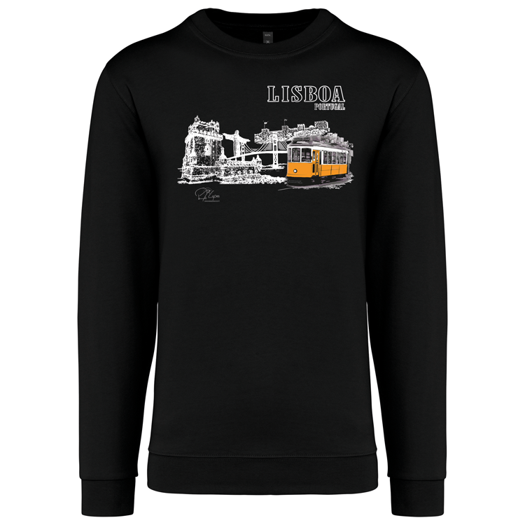 Sweatshirt Kariban sem Capuz Monumentos Lisboa