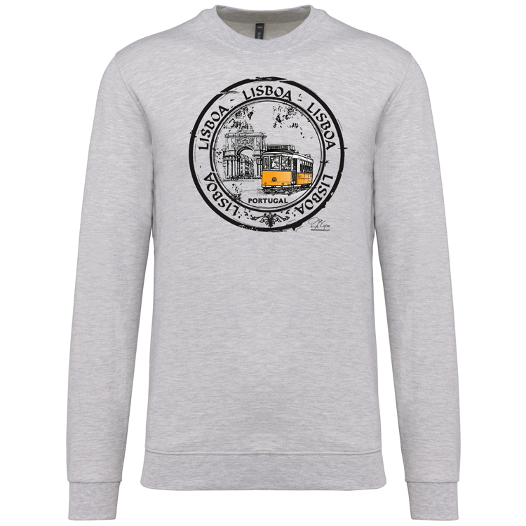 Sweatshirt Kariban sem Capuz Selo 1