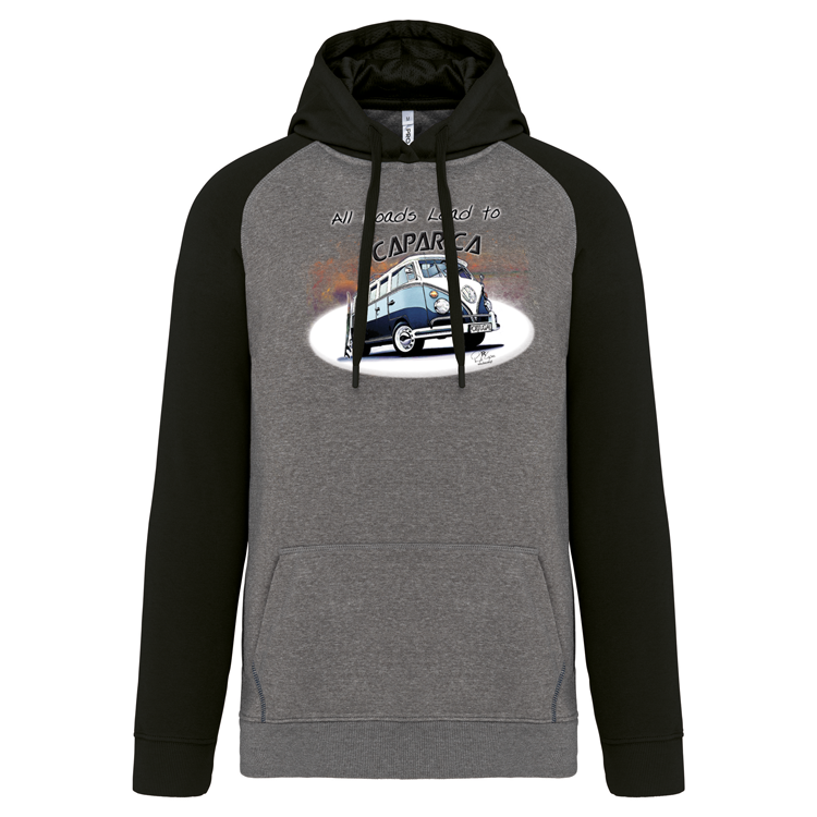 Sweatshirt com capuz All Roads Lead to Caparica