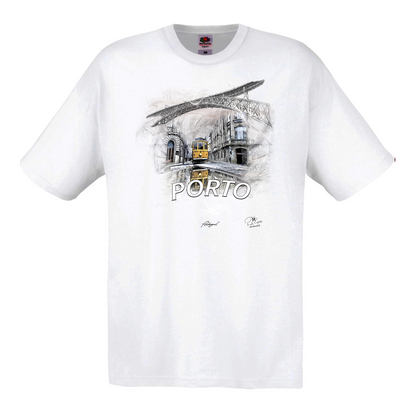 T-shirt Fruit of the Loom, Original 145g, Carreira 22 Porto