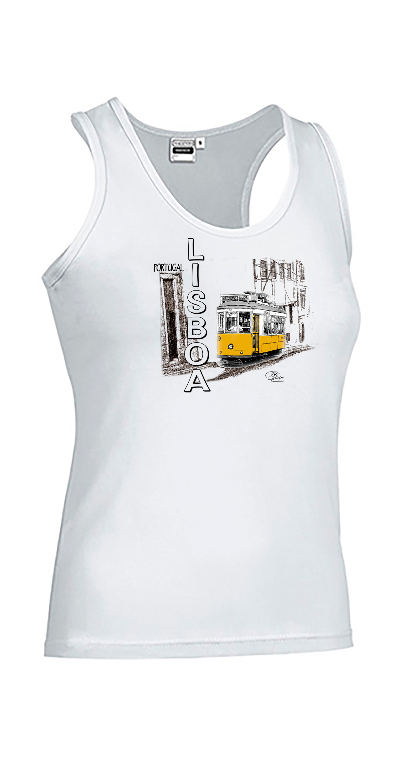 T-shirt Alças Senhora Eléctrico 4