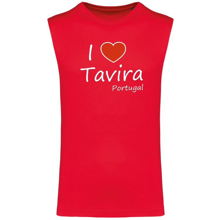 T-shirt Alças I Love Tavira