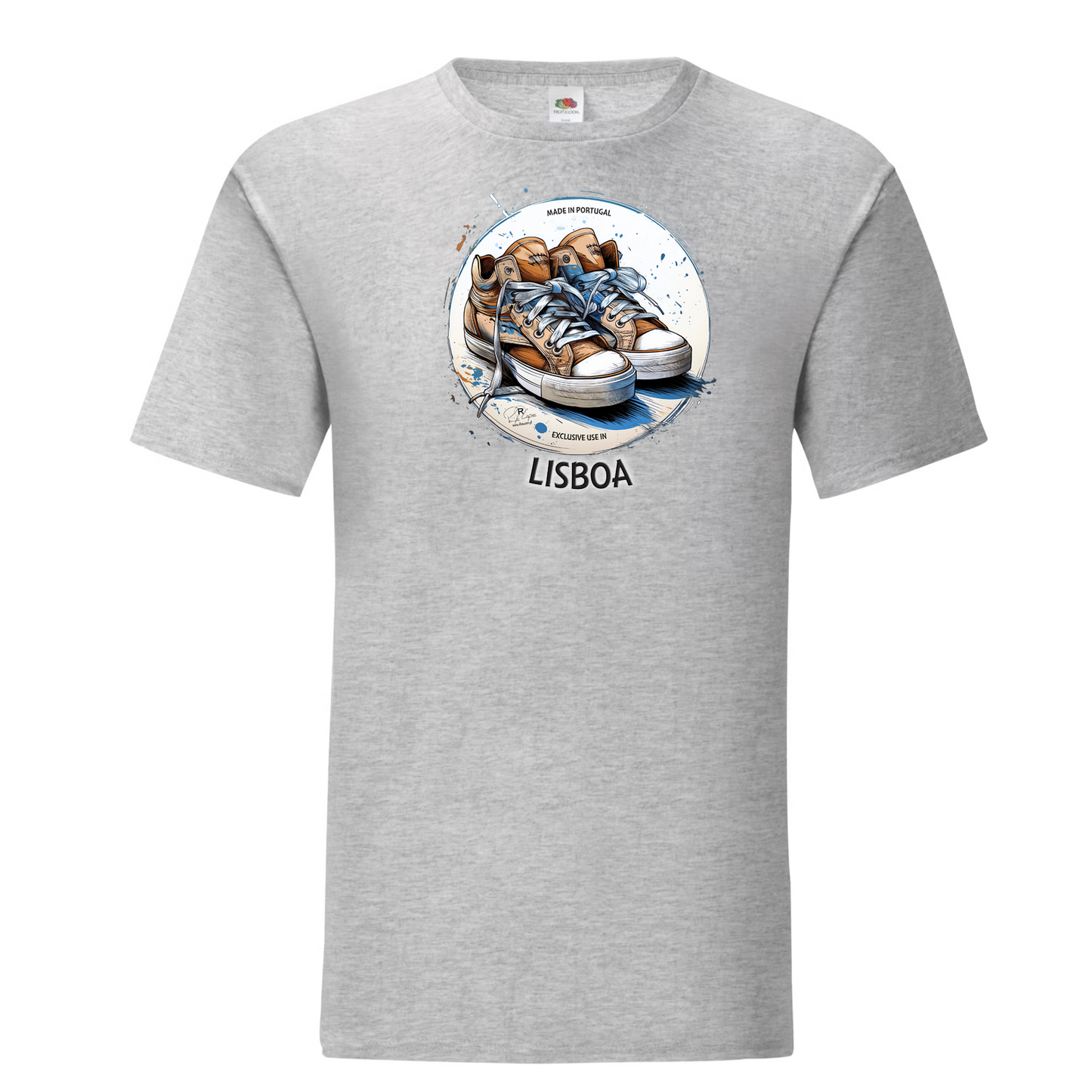 T-shirt Fruit of the Loom, Iconic, 150g, Exclusive Lisboa