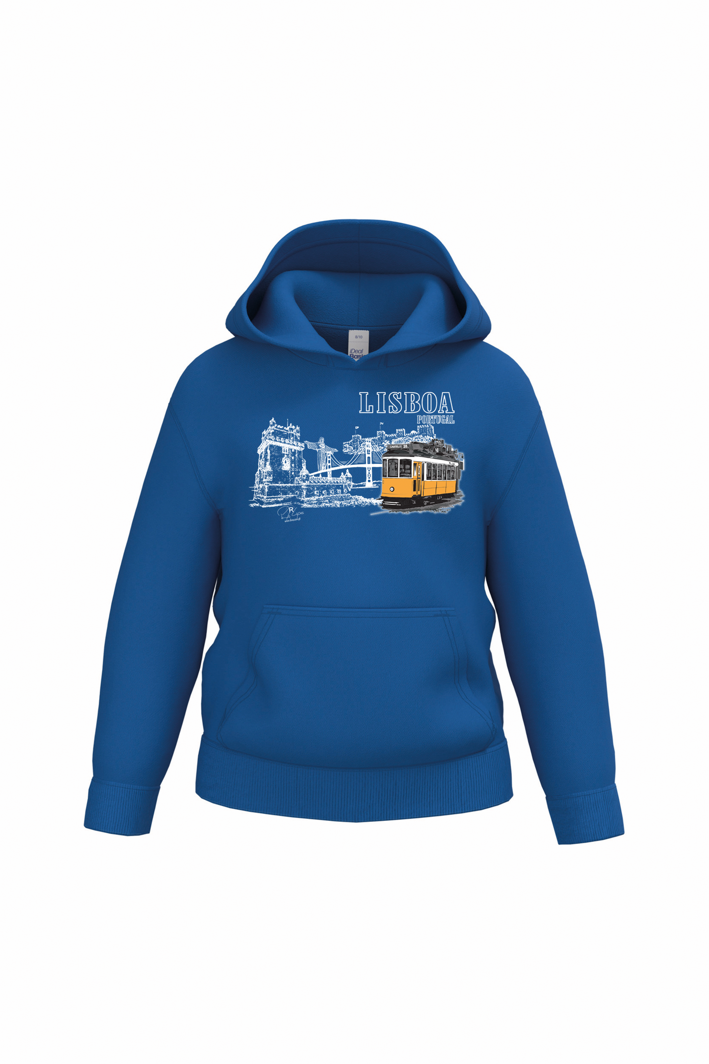 Sweatshirt com capuz Ideal Kids Monumentos Lisboa